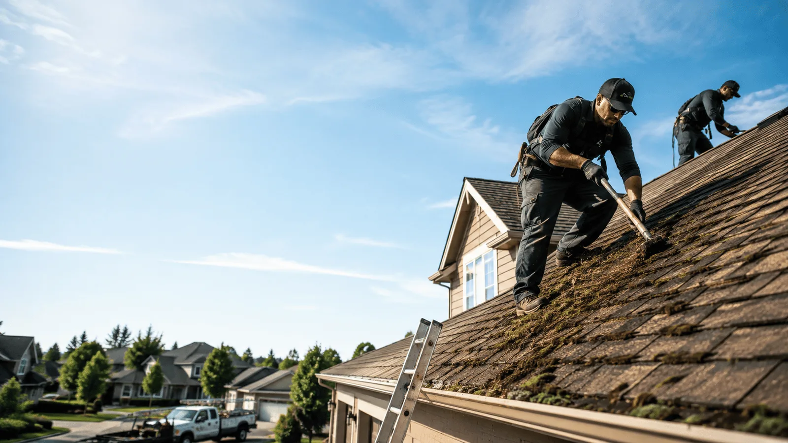 Roof Moss Removal in Roby, TX near me